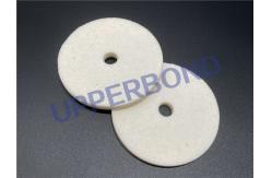 China MK8 MK9 Round Shape White Grinding Wheel for Tobacco Machinery supplier