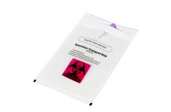 China Transportation Garbage 95kPa Biohazard Bag For ICAO Packaging supplier
