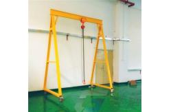 China 2T 3T Workshop Mini Gantry Crane Mobile Portable Small supplier