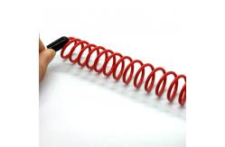China Best PVC Coating Safety Spring Coil Retractable Tool Lanyard supplier