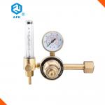 Brass Co2 & Argon Gas Pressure Regulator With Flow Mater for sale