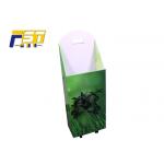 Custom Design Cardboard Trolley Box , Movable Convenient Cardboard Trolley With Wheels