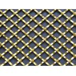Durable Crimped Wire Mesh , Gin Decorative Stainless Steel Wire Mesh Embossed for sale