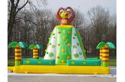 China Inflatable Amusement Park With Mini Forest Lion Rock Climbing Wall supplier