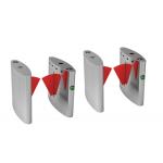 24V BLDC Motor Robust Automatic Flap Barrier RS485 1.2mm SS304 for sale