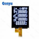 Black Segment COG LCD VA Display White Characters 2.4 Inch LCD Screen For Rangefinder for sale