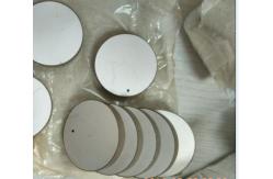 China Round Shape Piezo Ceramics Size Customized , piezoelectric element supplier
