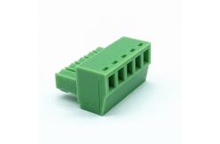 China Pluggable PCB Wire Connector 300V 8A HQ15EDGK 3.5mm/3.81mm supplier