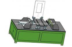China Hydraulic Mechanical Radiator Making Machine For Aluminum Pipe 8mm Dia supplier