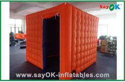 China Portable Red Inflatable Photo Booth supplier