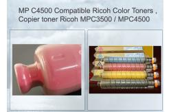 China MPC4500 Copier Ricoh Toner Cartridge For Aficio MPC3500 4 Sets supplier