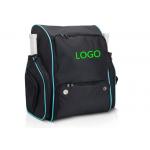 600D PVC Pickleball Racket Bag Backpack OEM / ODM With Outsides Racket Pocket Design for sale