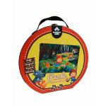Custom Large Paper Jigsaw Puzzle For Preschoolers 56PCS The Little Red Riding Hood 20*14 Inch for sale
