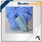 Non Skid Disposable Shoe Covers / Medical Booties Shoe Covers Breathable 35gsm for sale