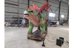 China Jurassic Alive Museum Lifesize Dinosaurio Animatronic Stegosaurus supplier