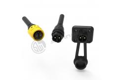 China M19 Power Circular Connector Outdoor IP67 2 Pin Waterproof Connector supplier