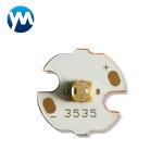 UV LED SMD 3W LED Quarz Chip 16mm Copper Plate For UV LED Curing for sale