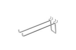 China Metal Display Hanging J Hook For Grocery Store 250mm supplier
