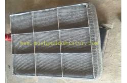China Support Grid AISI 304 Material Rectangular Mesh Pad Demister supplier