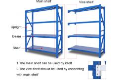 China 4 Layer Strong Warehouse Storage Shelves Waterproof OEM / ODM Acceptable supplier