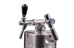 China Carbonated Pressurized 5L Mini Keg Beer Dispenser CO2 System supplier