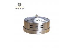China Convenient Moxa Box Pure Copper Portable Moxibustion Tools 7.8*4cm supplier