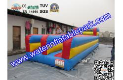 China Custom Inflatable Sport Games , Inflatable Bungee Run 10M x 3M supplier
