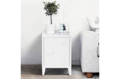 China Office File Storage 2 Shelves Detachable 4 Legs Metal Locker Side Table supplier