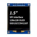 SPI 1.5-Inch OLED Display 128x128 Dot Matrix SSD1327/SH1107G White / Blue Fonts 7-Pin Module for sale