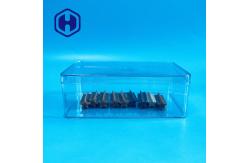 China Rectangular Bpa Free 40oz PET Clear Plastic Box No Handle supplier