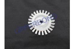 China White Plastic Nylon Short Brush For Cigarette Making Machines supplier