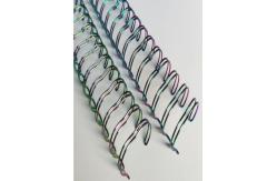 China Electroplated Metal Double Wire Loop For Binding Notebook supplier