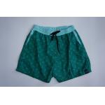 Recycled Green Mens Swimwear Shorts , Mens Elastic Boardshorts Eco - Friendly for sale