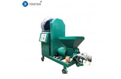 China Stalk Jute Stick Charcoal Briquette Making Machine Production Extruder 800kg supplier