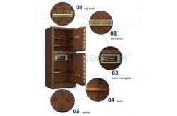 China 120kg Patented Bolts Dual Alarm Safe Box Electronic Lock YB/N7-150D supplier