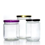 Top Quality 6Oz 8Oz 12Oz  Freezing Glass Jar With Airtight Aluminum Lid for sale