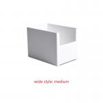 Rectangle Multifunction Plastic Storage Organizer 28x14x15cm