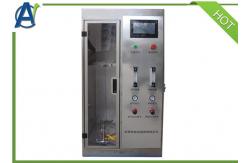 China Automatic Vertical Flame Propagation Cable Testing Machine With Fume Hood supplier
