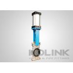 Through Conduit Slurry Knife Gate Valves With Bottom Cover & Flush Ports for sale