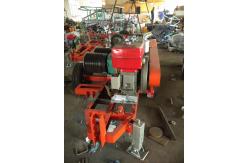 China Construction Tools Cable Winch Puller Gasoline Engine , Diesel Engine supplier