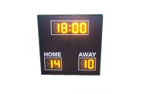 8 Digits Simple Function LED Football Scoreboard With Wire Controller