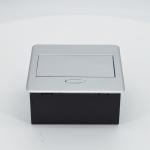 Multifunctional Zinc Alloy Hidden Pop up Table Socket Outlet Box
