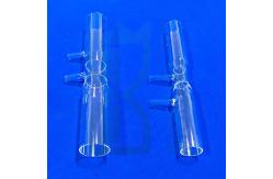 China Professional Custom High Temperature Resistant Transparent Laboratory Quartz Tube supplier