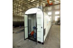 China Steel Tile Matrix Asphalt Heating Machine , Easy Transportation Pitch Tank supplier