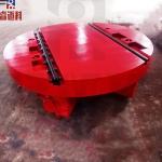 50 Ton Industrial Turnplate Cable Power Supply Railway Transfer Cart for sale