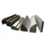 6063-T5 Electrophoresis Champagne Series Anodized Aluminium Extrusion Profile For Glass Widely Use for sale