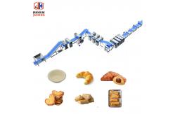China PLC Flaky Pastry Making Machine Enhanced Productivity And Quality supplier