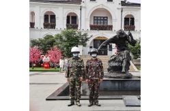 China Police Work Safety Smart Temperature Measuring Helmet supplier