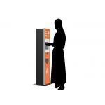 Commercial Free Standing Hand Sanitizer Stations 1000ml Inner Bottle for sale