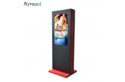 China 32 Inch Digital Signage Totem Pcap Touch Screen Totem IP65 / IP55 supplier